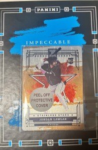 2024 Panini Impeccable Jordan Lawlar Gold #14 RC