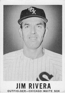 1960 Leaf Baseball Card #55 Jim Rivera