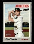2019 Topps Heritage Chad Pinder Card Lot