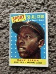 1958 Topps Sport Magazine Hank Aaron All-Star Cards
