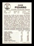 1960 Leaf Juan Pizarro Baseball Card #51
