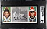 Walter Johnson & Jack Knight 1912 T202 Cards
