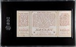 Walter Johnson & Jack Knight 1912 T202 Cards