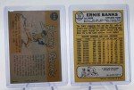 Ernie Banks Sports Card Collection, 1960 & 1968