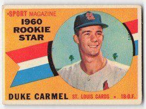 Duke Carmel 1960 Topps Venezuelan #120 Card