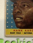 1958 Topps Hank Aaron All-Star Card #488