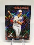 Matt Olson 2024 Topps Foil #350 Braves Card
