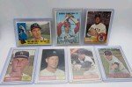 1960s Vintage MLB Topps Card Lot - 7 Cards