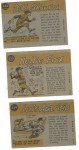 1960 Topps All-Star Baseball Cards Set #s 539-555