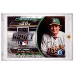 Jacob Wilson Limited Chrome Draft Card with Holder