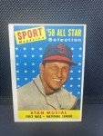 1958 Topps Stan Musial Sport Magazine All-Star Card