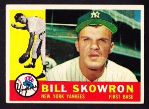 1960 Topps Bill Skowron Yankees Card