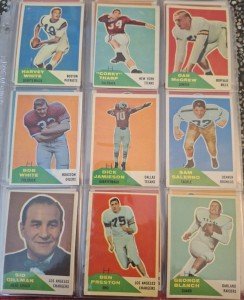 1960 Fleer Football Complete Set - 132 Cards