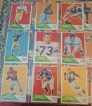 1960 Fleer Football Complete Set - 132 Cards