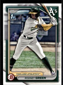 2024 Bowman Draft Rodney Green Athletic Card Lot