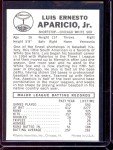 Luis Aparicio 1960 Leaf Autographed Card - White Sox