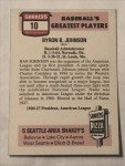 #10 Ban Johnson Baseball Card - Hall of Fame