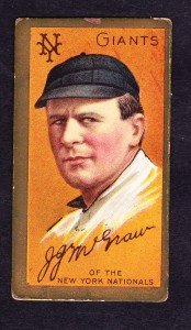 1911 T205 McGraw Gold Border Sports Card