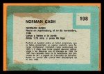 1967 Topps Norm Cash #198 Detroit Tigers Card