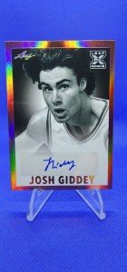 2022 Leaf Josh Giddey Rookie Autograph Card