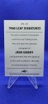 2022 Leaf Josh Giddey Rookie Autograph Card