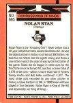 1989 Donruss Nolan Ryan #665 Sports Card