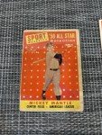 1958 Topps Mickey Mantle All Star Card #487