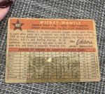 1958 Topps Mickey Mantle All Star Card #487