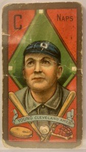 1911 T205 Cy Young Gold Border Baseball Card