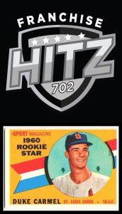 1960 Topps Venezuelan Duke Carmel Rookie Card