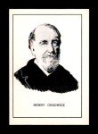1950 Callahan Henry Chadwick HOF Card #12