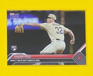 2023 Topps Now Brandon Pfaadt Rookie Card #764