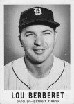 1960 Leaf Baseball Lou Berberet Card #24