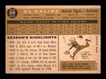 1960 Topps Al Kaline Card #50