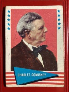 1961 Fleer Baseball Greats Charles Comiskey Card