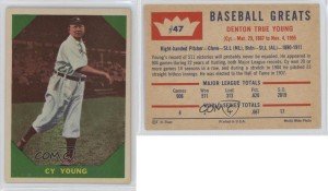1960 Fleer Cy Young Baseball Card #47