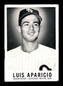 1960 Leaf Luis Aparicio Baseball Card #1