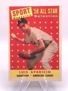 Luis Aparicio 1958 Topps All-Star Sports Card