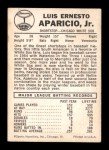 1960 Leaf Luis Aparicio Baseball Card #1