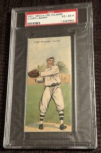 1911 Mecca T201 John Lapp J. Barry Card