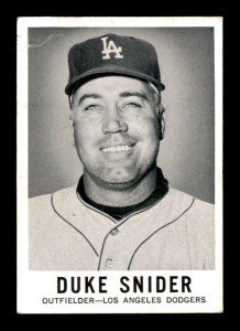 1960 Leaf Duke Snider #37 Baseball Card