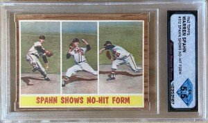 Warren Spahn 1962 Topps #312 Baseball Card