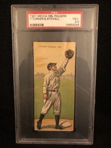 1911 T201 Mecca Cigarettes Torrence Turner & Geo Stovall