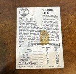 1960 Leaf Baseball Roy Face Card - Pirates