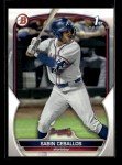 2023 Bowman Draft Sabin Ceballos Braves 5 Cards