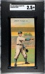 1911 T201 Mecca Cigarettes Walter Johnson Double Folder