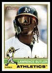 2025 Topps Heritage Athletics Team Set