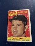 1958 Topps Sport Magazine Bob Turley All Star Card