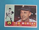 1960 Topps Tom Morgan Detroit Tigers Baseball Card