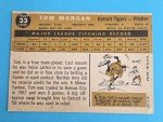 1960 Topps Tom Morgan Detroit Tigers Baseball Card